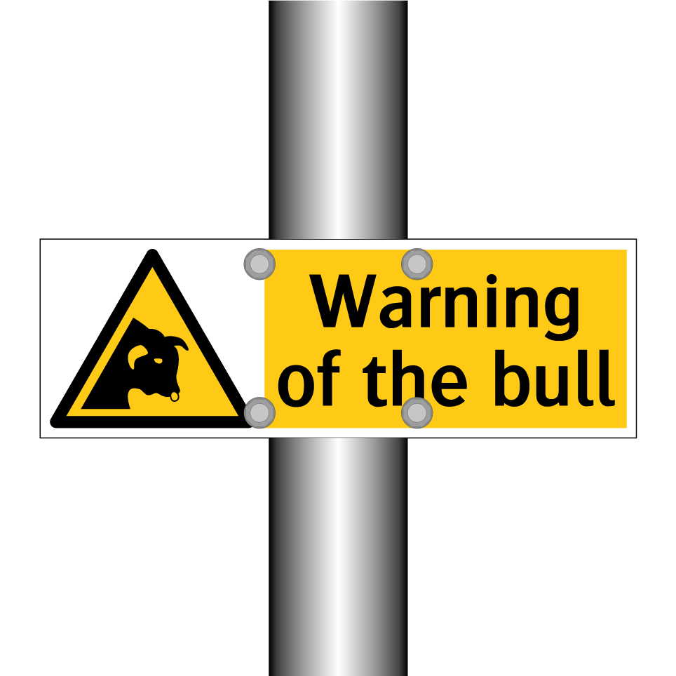 Warning of the bull